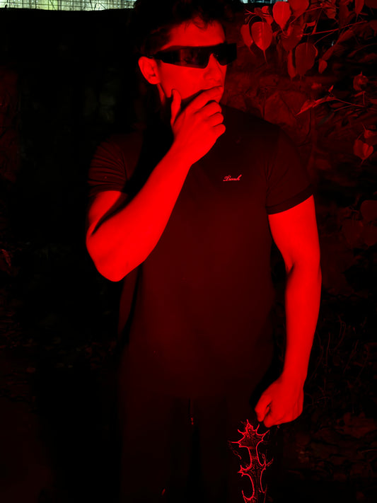 Flirt Hard Ghost Harder Slim fit Tee