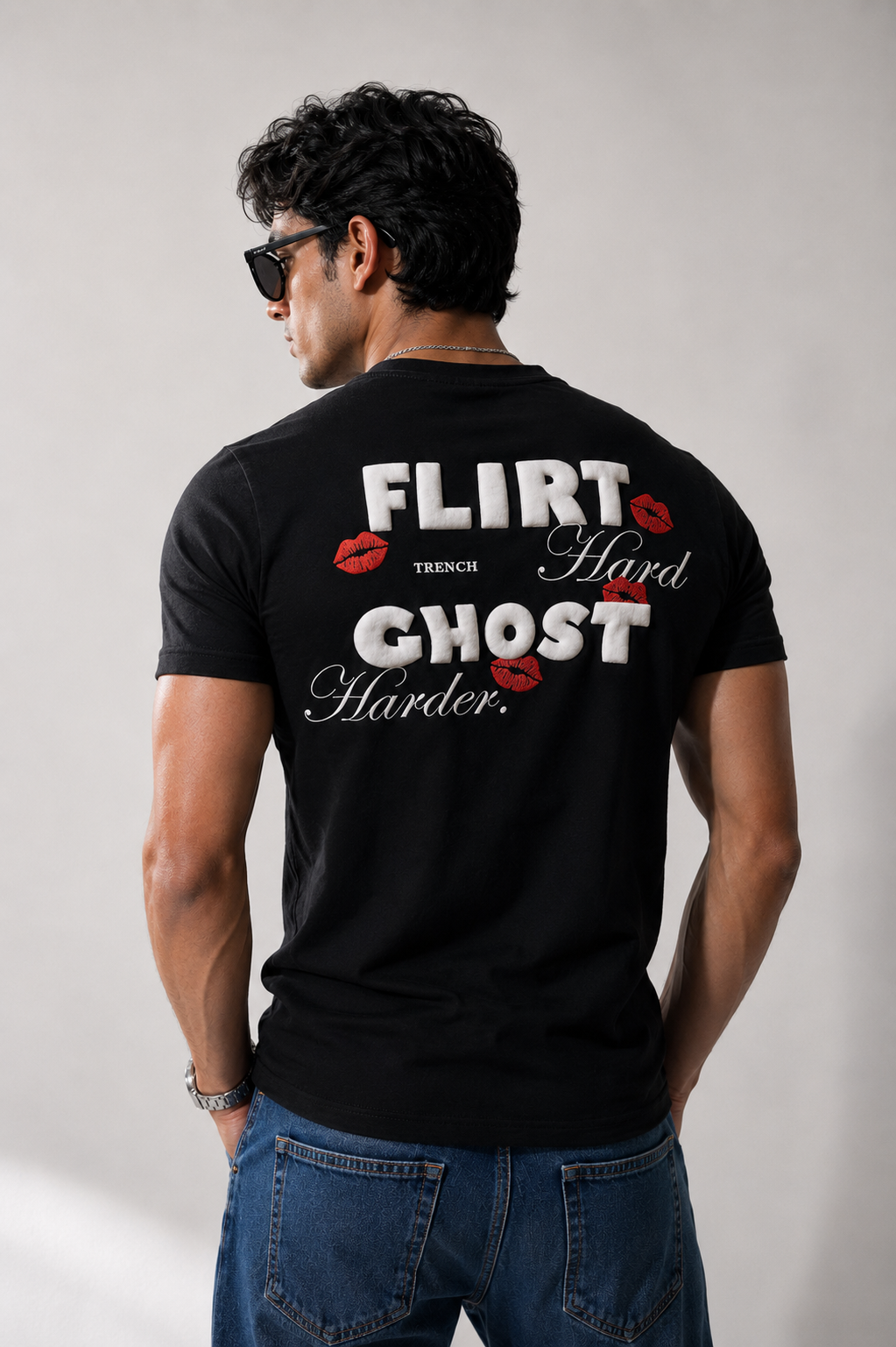Flirt Hard Ghost Harder + Viper link chain